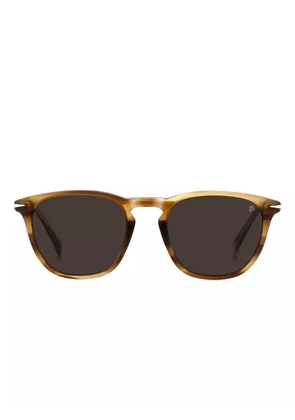 DAVID BECKHAM EYEWEAR square-frame sunglasses - Brown