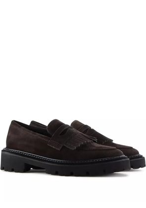 Notabene Tereza fringe-detail loafers - Brown