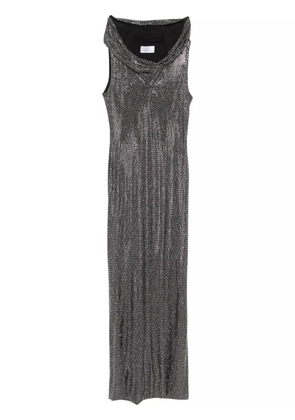 Giuseppe Di Morabito crystal-embellished gown - Black