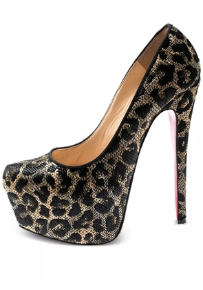 Christian Louboutin Pre-Owned 155mm Daffodile pumps - Brown