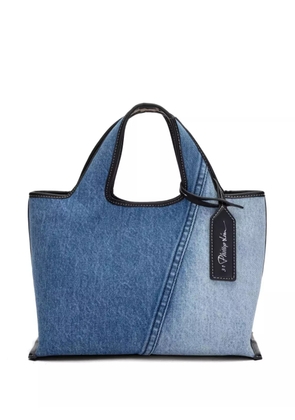 3.1 Phillip Lim mini denim tote bag - Blue