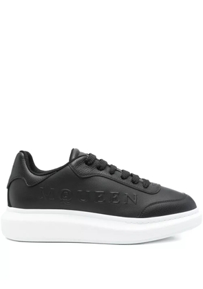 Alexander McQueen Oversized logo-embossed platform sneakers - Black