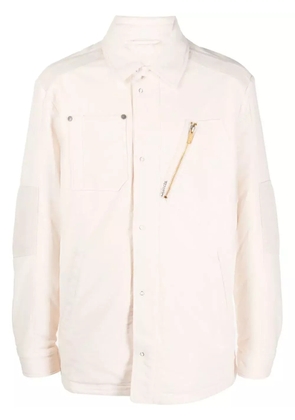 OBJECTS IV LIFE logo-patch shirt jacket - Pink