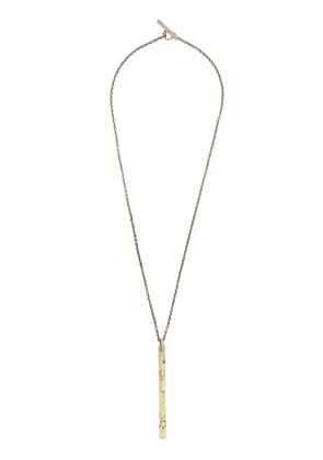 Parts of Four Plate Necklace - Silver