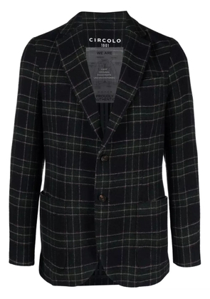 Circolo 1901 virgin wool-blend blazer - Blue