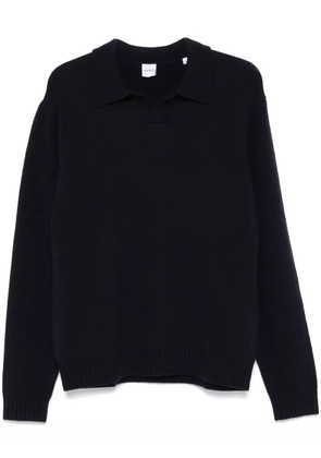 ASPESI fine-knit polo top - Blue