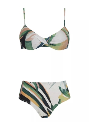 Lygia & Nanny floral-print bikini - White