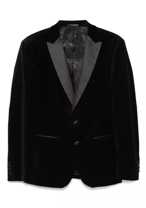 REMUS UOMO velvet blazer - Black