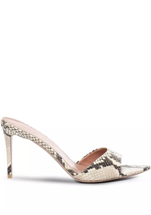 Giuliano Galiano 80mm Alixia sandals - Grey