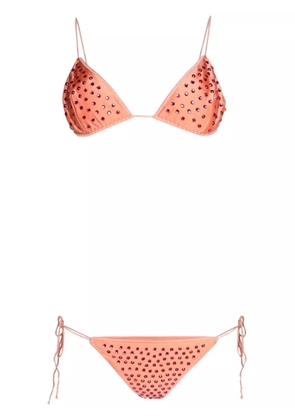 Oséree Gem crystal-embellished bikini - Pink