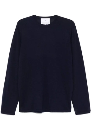 SEVEN GAUGE crew-neck sweater - Blue