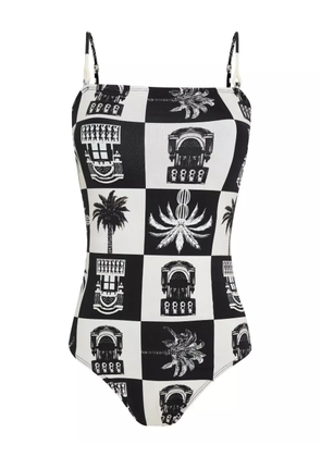 Brigitte Liz swimsuit - White