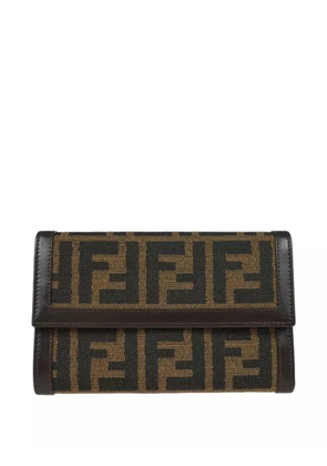 Fendi Pre-Owned 1990-2000 Zucca wallet - Brown