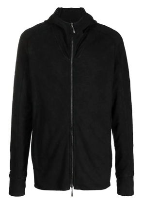 Masnada mesh panel hooded jacket - Black