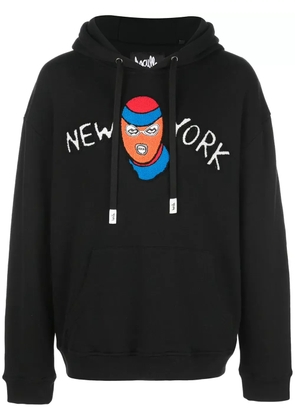 Haculla New York Robber hoodie - Black