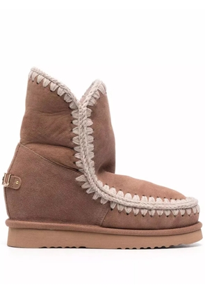 Mou shearling-lined sheepskin boots - Pink