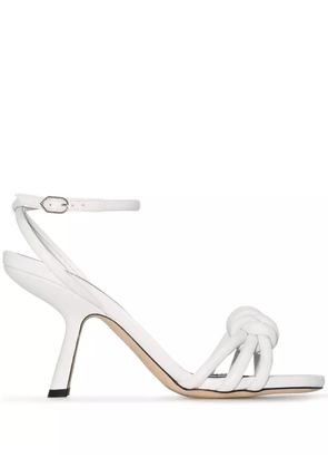 Nicholas Kirkwood Lexi Knot 105mm sandals - White