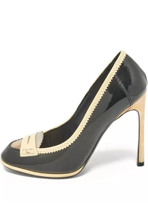 Saint Laurent Pre-Owned patent-leather pumps - Black