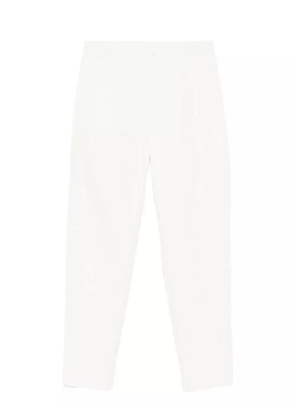 Tagliatore pleated-front trousers - White