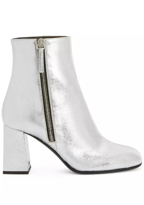 Giuseppe Zanotti 80mm Sveva ankle boots - Silver