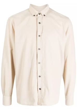 Peserico long-sleeve cotton shirt - Neutrals