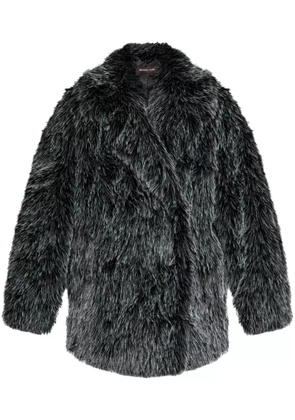 Michael Michael Kors faux-fur coat - Black