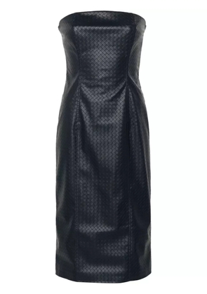 ROTATE BIRGER CHRISTENSEN braided midi dress - Blue