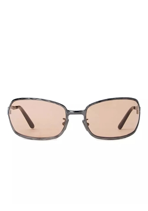 Kuboraum metal-frame sunglasses - Grey