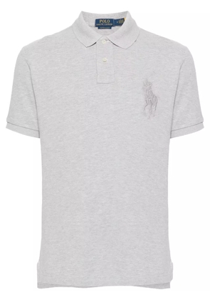 Polo Ralph Lauren Polo Pony-embroidery polo shirt - Grey
