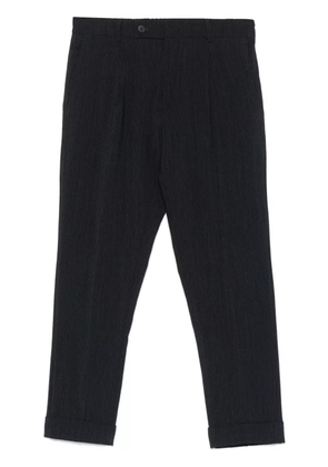 D4.0 seersucker trousers - Blue