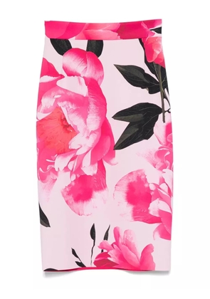 CHIARA BONI La Petite Robe floral-print midi skirt - Pink