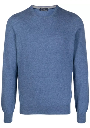 Barba fine-knit cashmere jumper - Blue