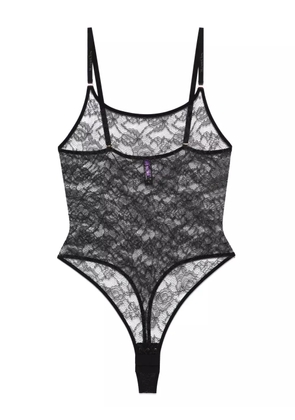 Maison Close Flashback thong bodysuit - Black