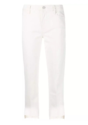 FRAME high-waisted cropped jeans - Neutrals