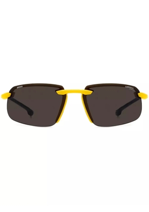 Carrera logo-print sunglasses - Yellow