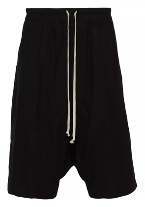 Rick Owens Pods cotton shorts - Black