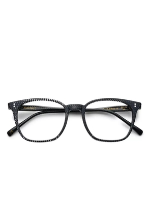 Kador square-frame glasses - Black
