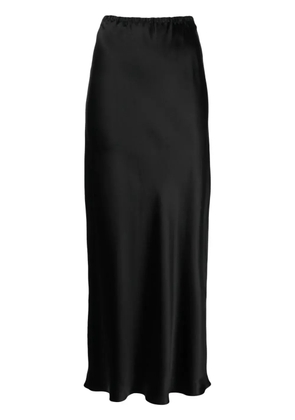 Gilda & Pearl Aria silk maxi skirt - Black