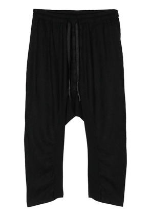 Isaac Sellam Experience cropped drop-crotch trousers - Black