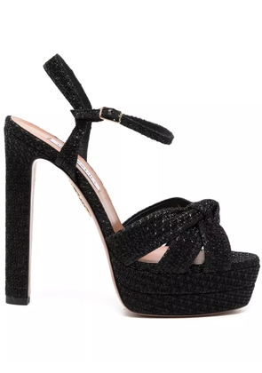 Aquazzura 140mm Nina sandals - Black