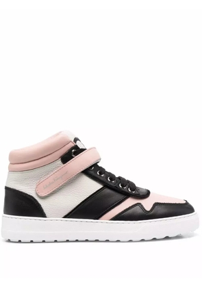 Ferragamo Noe high-top sneakers - Black