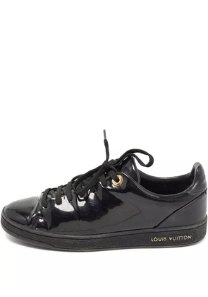 Louis Vuitton Pre-Owned leather sneakers - Black