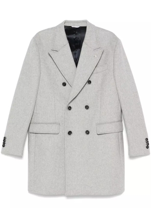 Manuel Ritz double-breasted coat - Grey