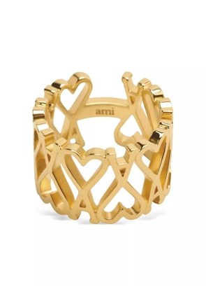 AMI Paris Ami de Coeur ring - Gold