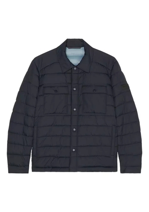 Marc O'Polo flap-pocket quilted jacket - Blue