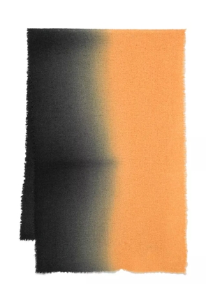 Faliero Sarti gradient-effect scarf - Yellow