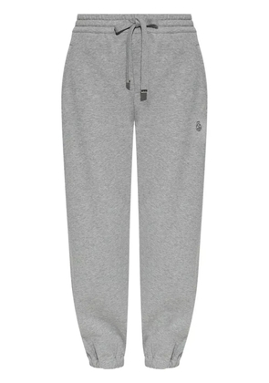 Alexander McQueen logo-embroidered track pants - Grey