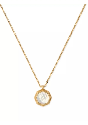 Emanuele Bicocchi mother-of-pearl-pendant necklace - Gold