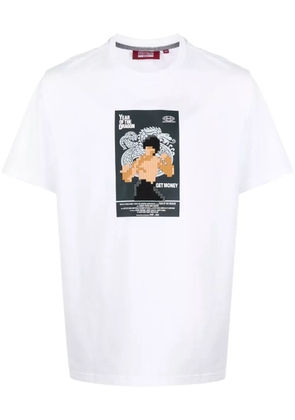 Mostly Heard Rarely Seen 8-Bit Year of the Dragon cotton T-shirt - White