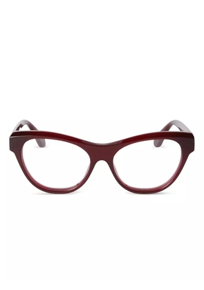 Off-White Eyewear cat-eye frames - Red